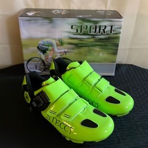 SIECCY Women or Men Road Bike Cycling Shoes Mountain Bike Shoes Compatib…